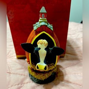 Franklin Mint Rise & Shine Cow Egg Figurine By Herrero Handpainted Limited Ed.￼